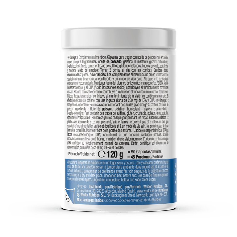 OMEGA 3 90 Perlas de Weider