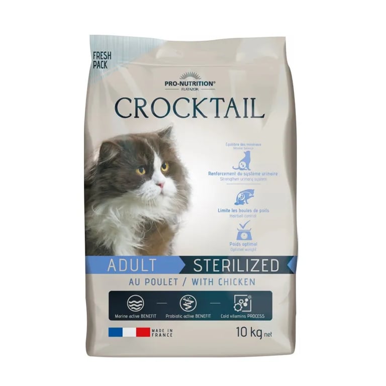 Crocktail Cat Adult Sterilized Kip