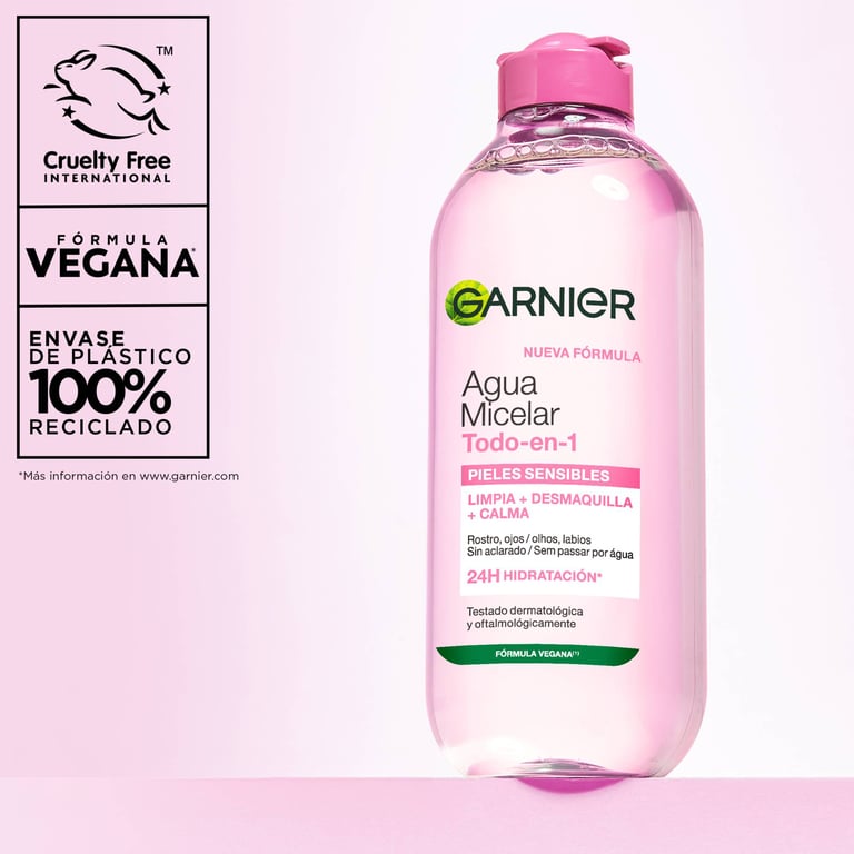 Skin Naturals Eau Micellaire Tout-en-un 400 ml de Garnier