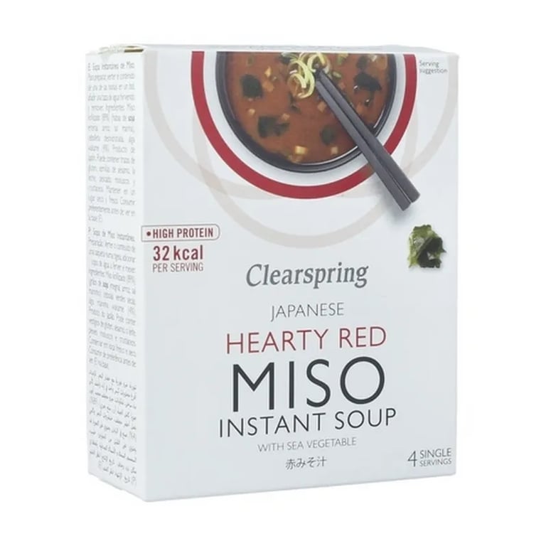 Scharfe Miso-Suppe Mit Algen