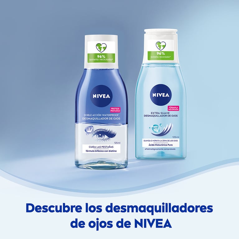 Démaquillant Visage Yeux Waterproof Double Action 125 ml de Nivea