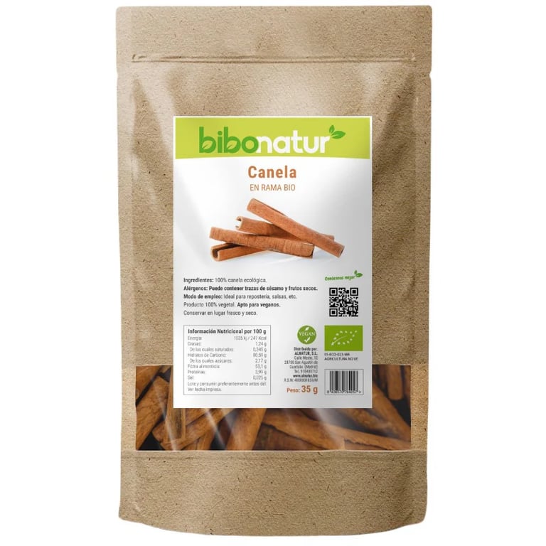 Canela do Ceilão em Pó Orgânica - imagen 2 de 2