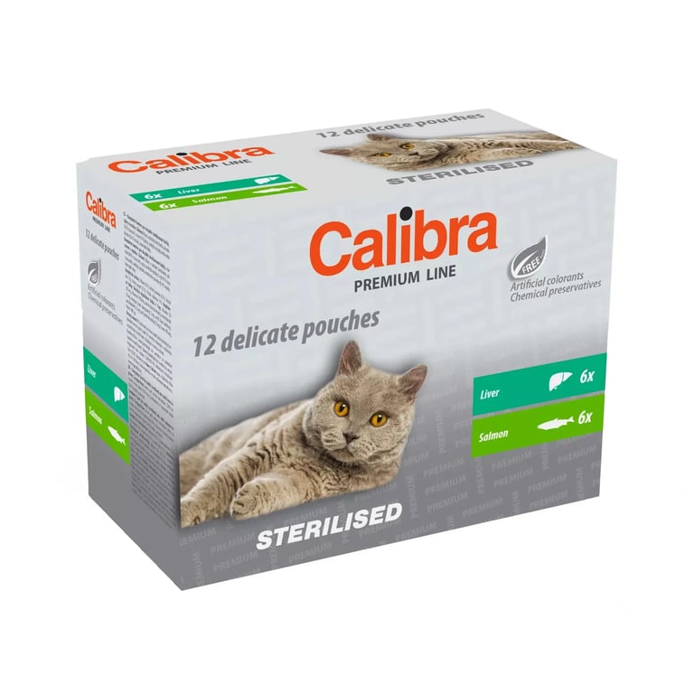 Cat Sterilised Premium Line Foie Et Saumon