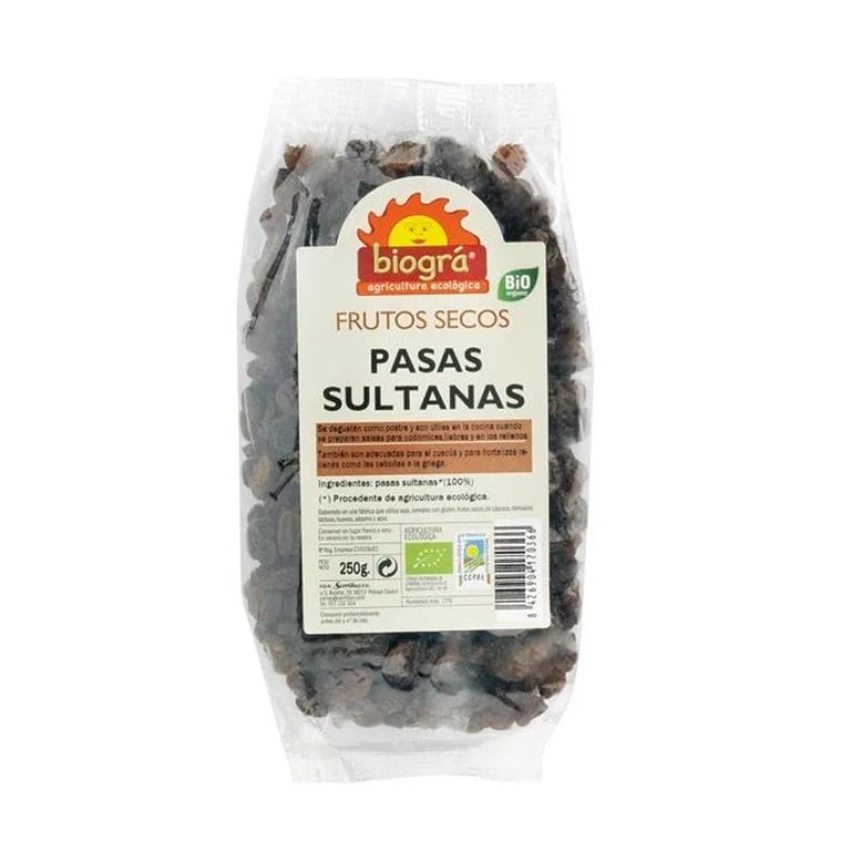 Pasas Sultanas Sin Hueso