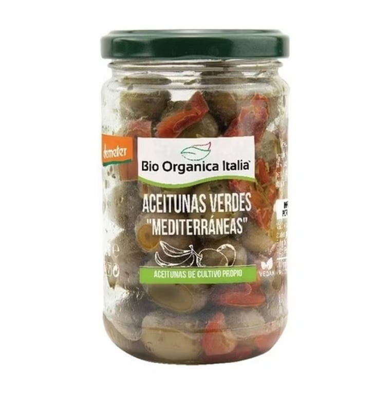 Olives Vertes Méditerranéennes Bio