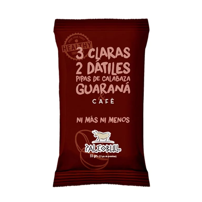 PALEOBULL BARRITA CON GUARANÁ Y CAFÉ