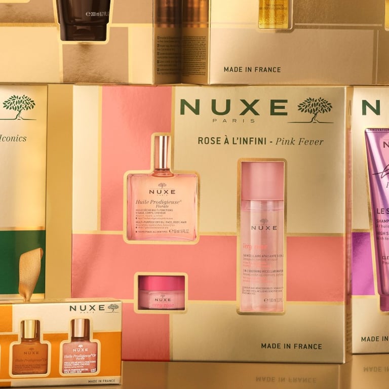 Coffret Pink Fever 3 Stück Very Rose Micellar Water 100 ml von Nuxe