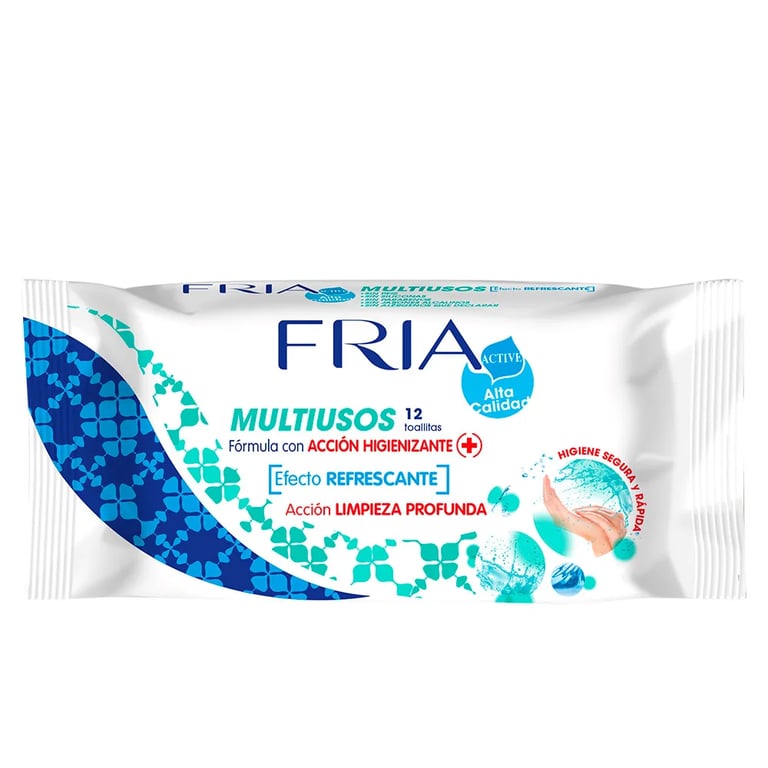 FRIA TOALLITAS MULTIUOS HIGIENIZANTES ANTIBACTERIANAS
