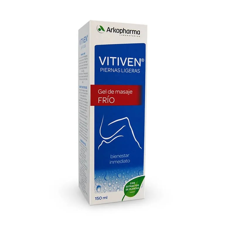 VITIVEN Lichte Benen Gel voor Koude Massage