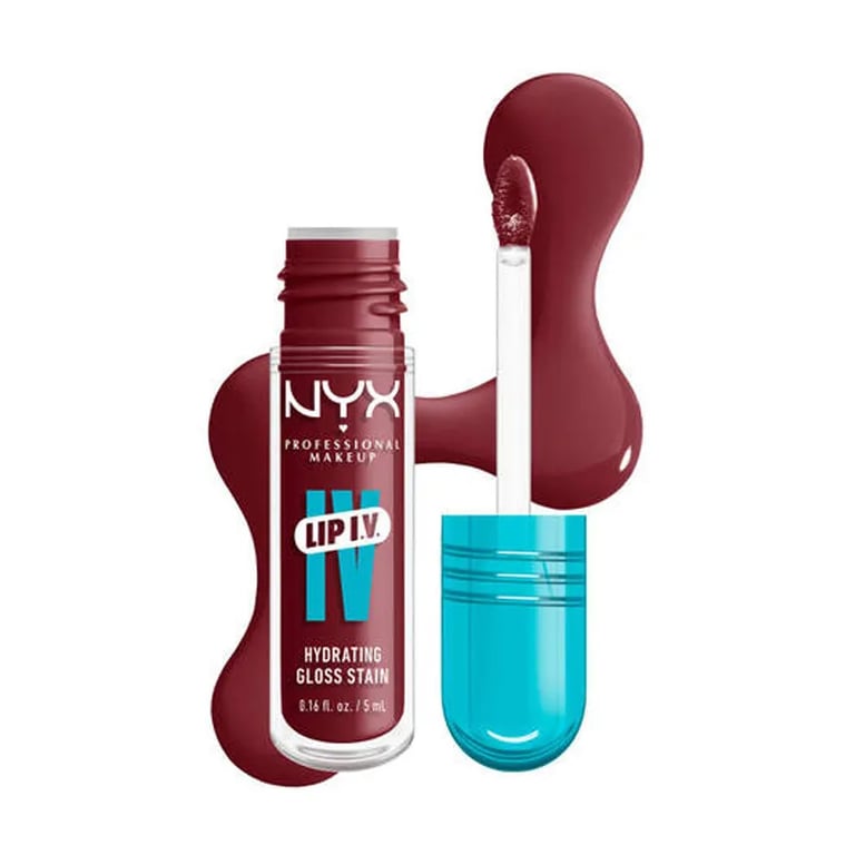 Lip IV Hidrating Gloss Stain Serum #Drippin' In Rose