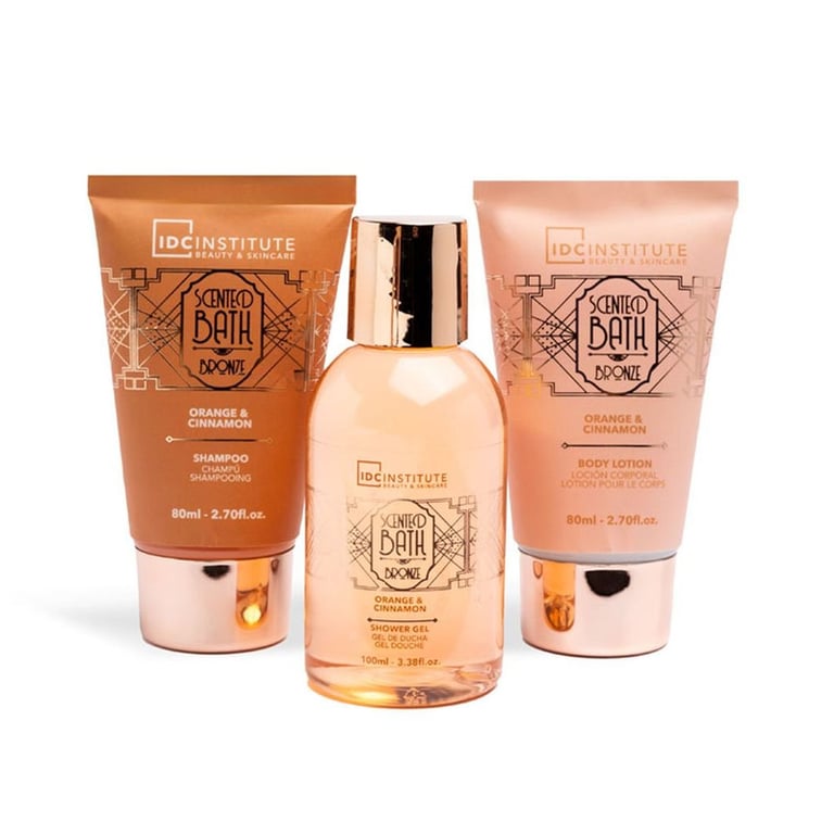 Scented Bath Bronze Set 4 Piezas de Idc Institute