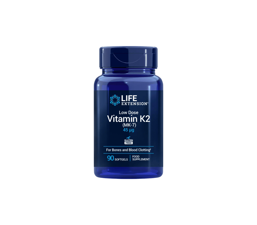 Vitamina K2 Dosis Baja (MK-7) 45 mcg