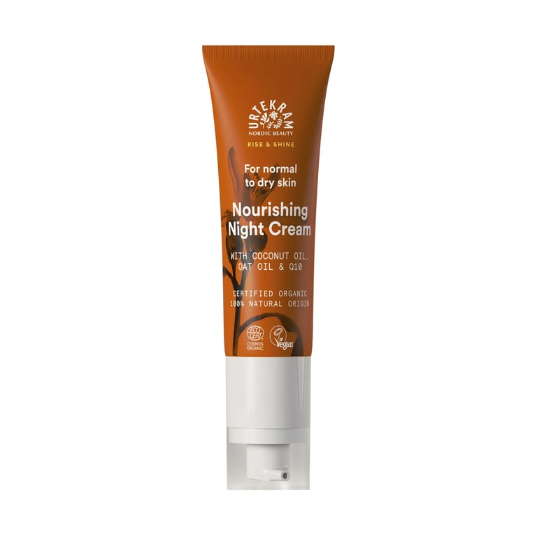 Crema De Noche Nutritiva Aceite De Coco Avena Y Q10