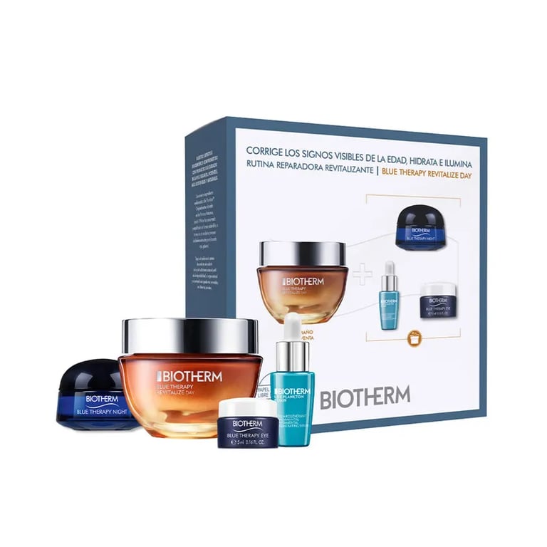 Blue Therapy Amber Algae Revitalize Day Lote 4 Peças