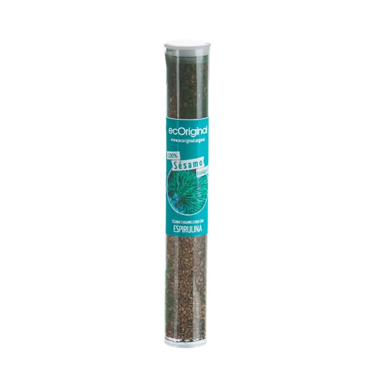 Semillas De Sésamo Caramelizado Con Espirulina Eco