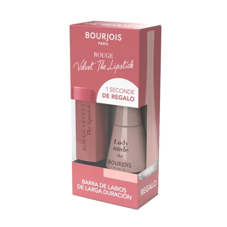 Set Rouge Velvet The Lipstick 02 + 1 Seconde Nail Polish 35
