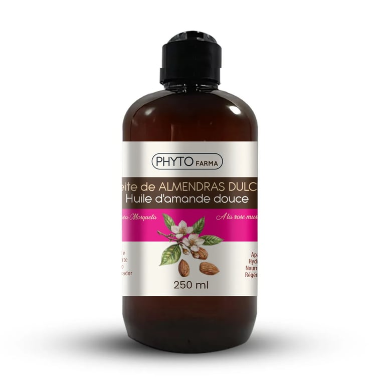 Aceite De Almendras Con Rosa Mosqueta