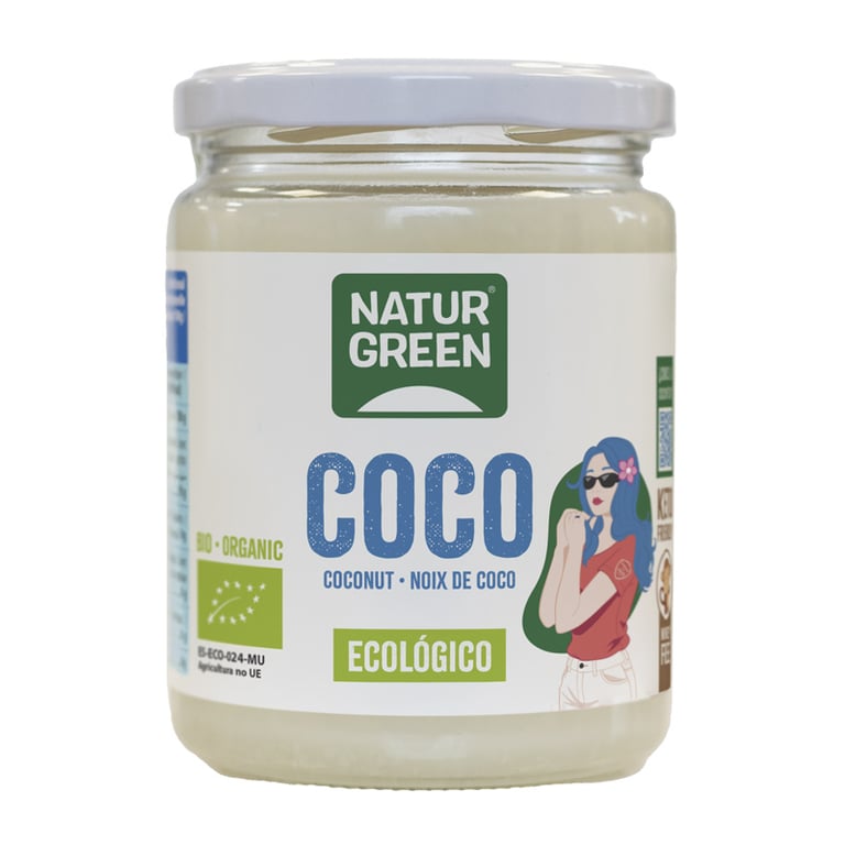 Aceite de Coco Virgen Bio 400g