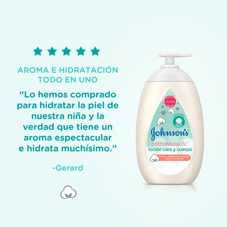 Cottontouch Body Lotion 500 ml von Johnson's Baby