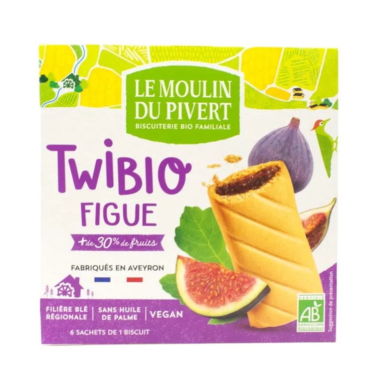 Twibio Galletas Rellenas De Higos Bio