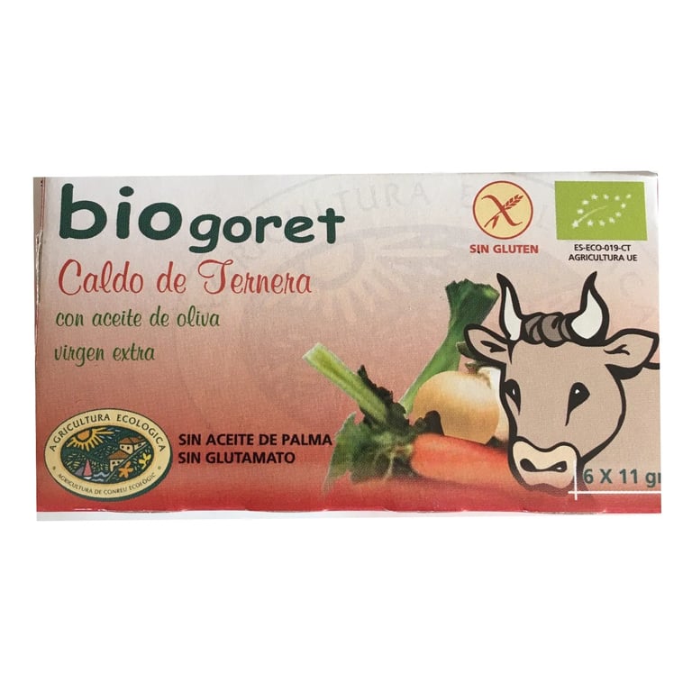 Caldo De Ternera y Verduras En Cubitos Bio