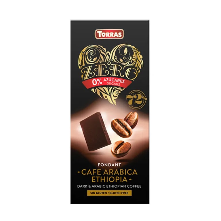 Chocolate Negro Cafe Arabica Etiopia 72%