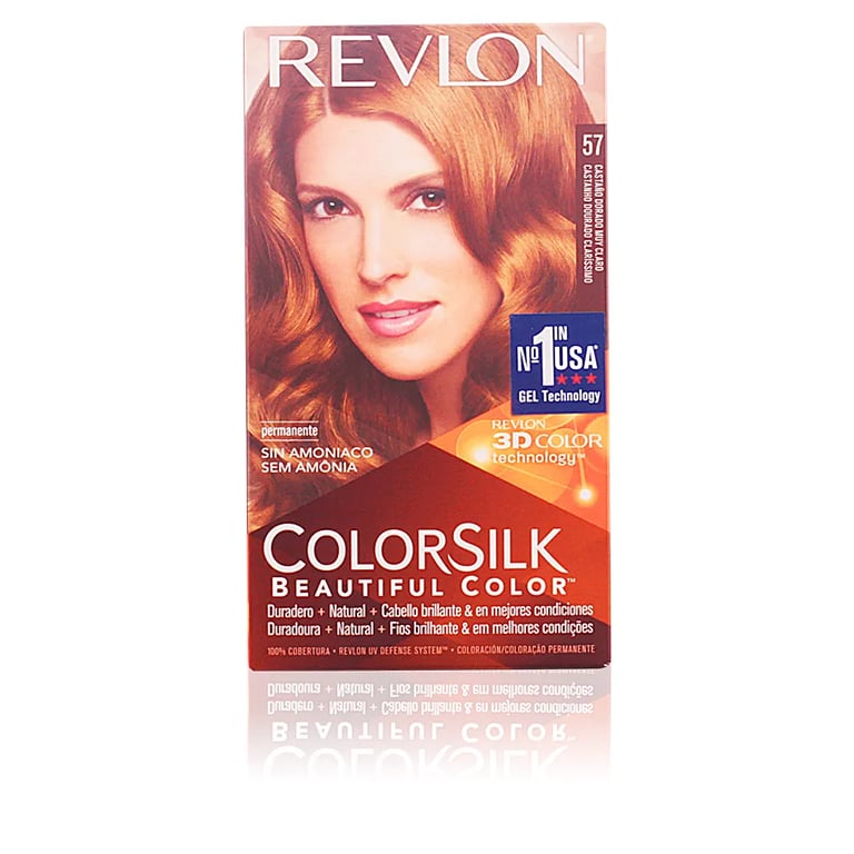 Colorsilk Tinte #57-Castaño Dorado Muy Claro