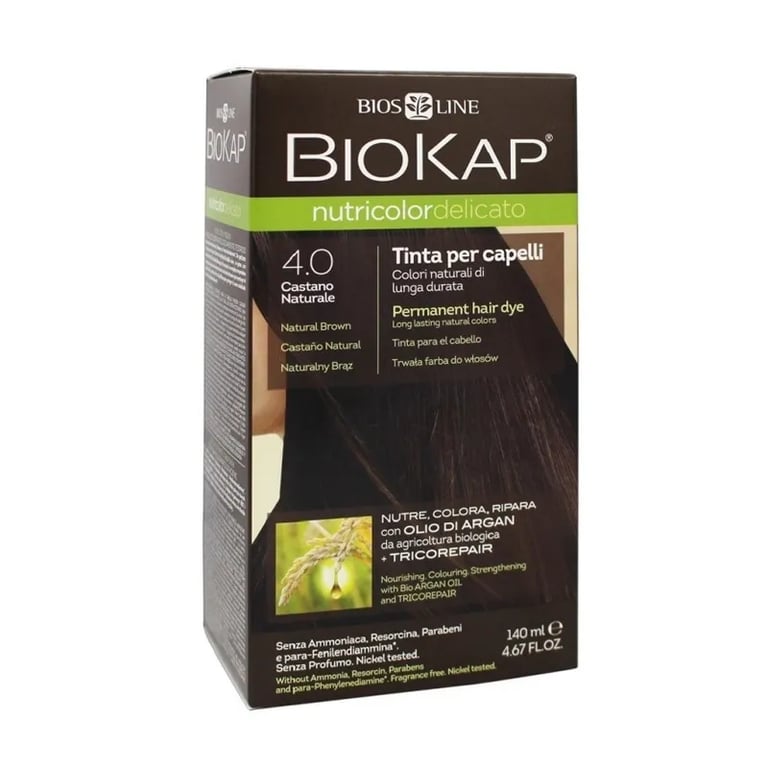 Nutricolordelicato Tinte Castaño Natural Bio 4.0