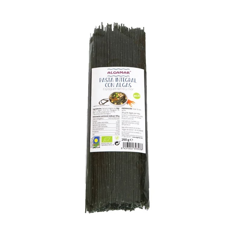 Pasta Integral Con Algas Eco