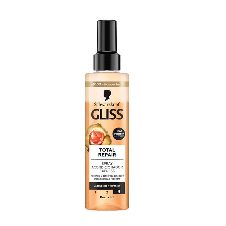 Gliss Total Repair Spray Condicionador Express 200 ml