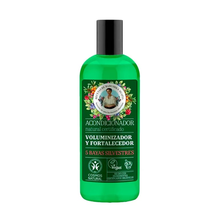 Acondicionador Voluminizador Y Fortalecedor 5 Bayas Silvestres