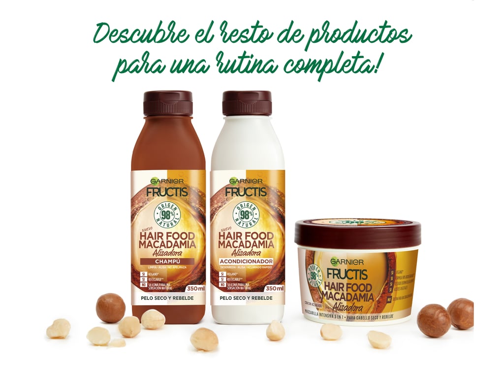 Fructis Hair Food Coco glättende Maske 390 ml von Garnier
