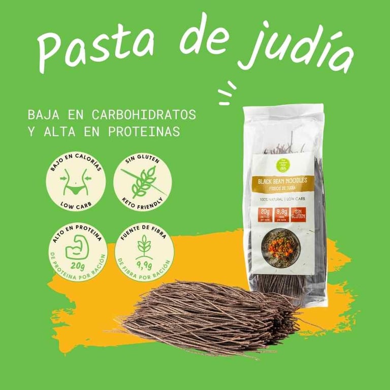 Fideos De Judia Negra 200g de The Konjac
