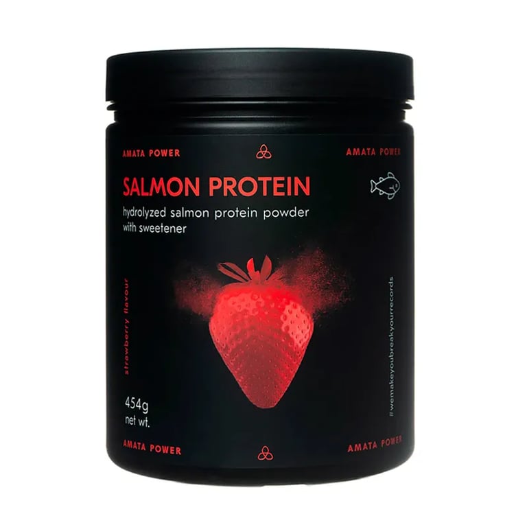 Salmon Protein Strawberry