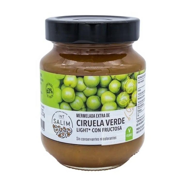 Mermelada Extra De Ciruela Verde Light
