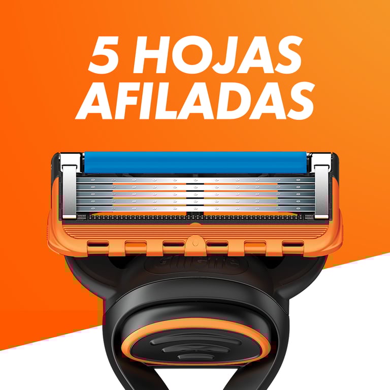 Gillette Fusion5 Pack Maquinilla + Gel + Neceser + Recambios de Gillette