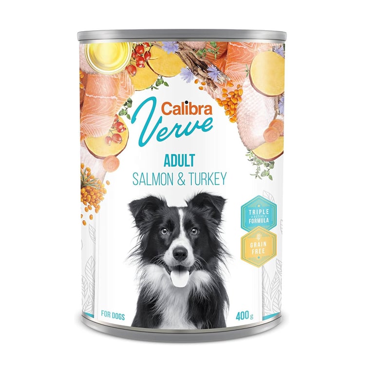 Calibra Dog GF Verve Adult Zalm en Kalkoen