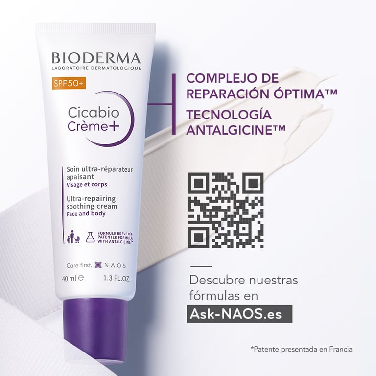 Cicabio Créme+ SPF50+ 30 ml de Bioderma