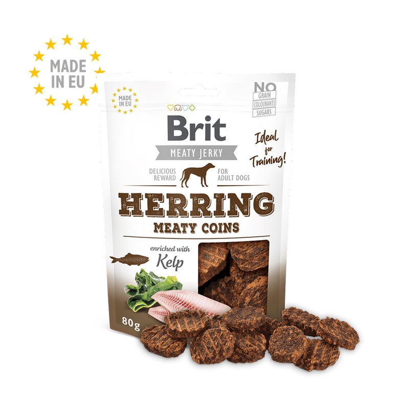 Brit Jerky Snack Meaty Coins Arenques