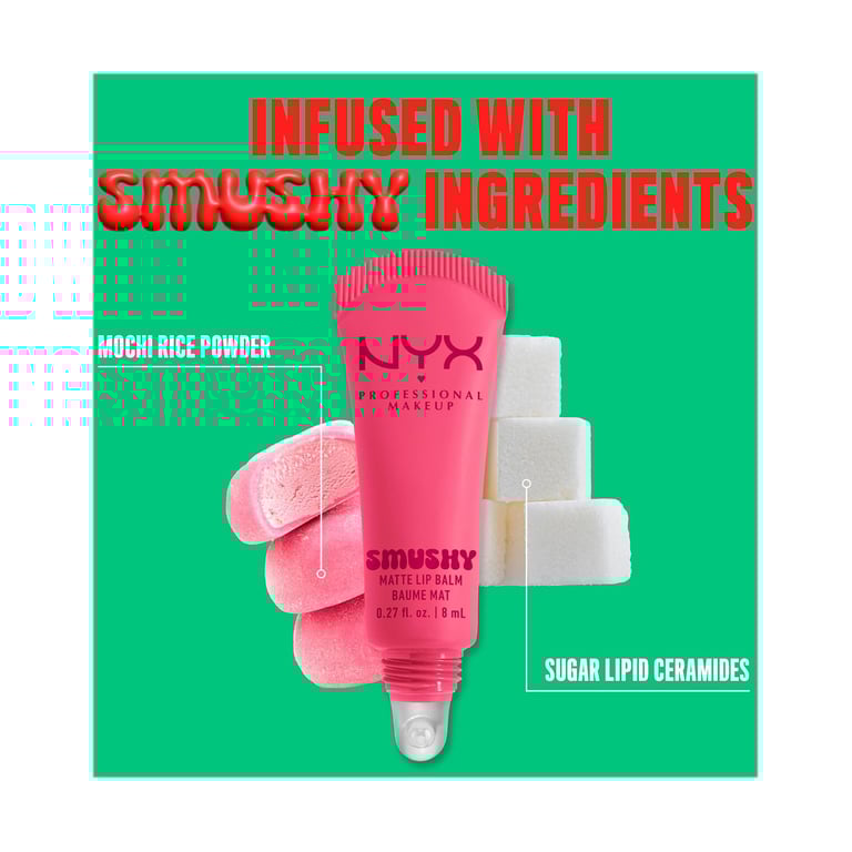 Lip Balm Smushy Matte #02 Swipe Sesh de NYX