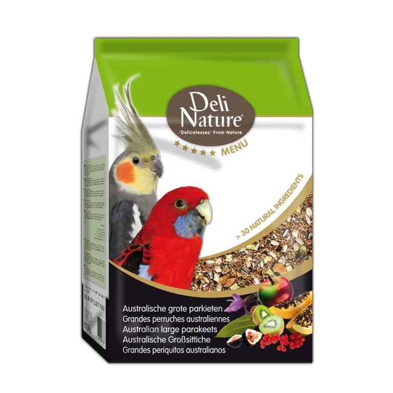 Deli Nature Menu Cotorras Australianas 800g