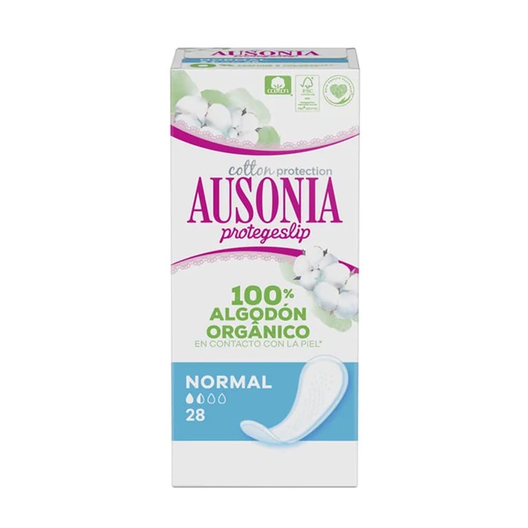 Ausonia Slipeinlage 100% Organisch Normal