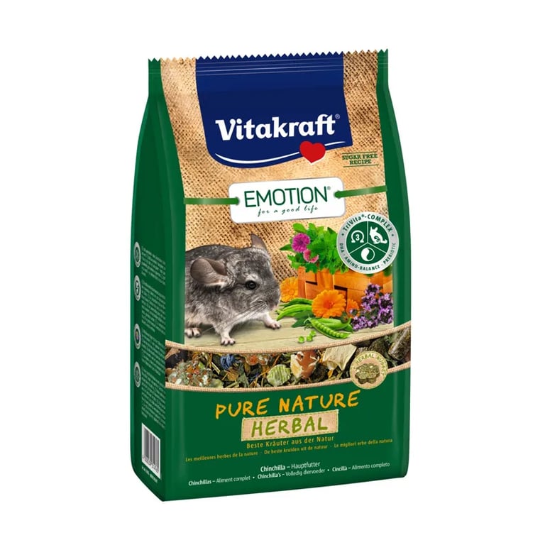 Menú Emotion Pure Nature Herbal Alimento Cobayas 600g