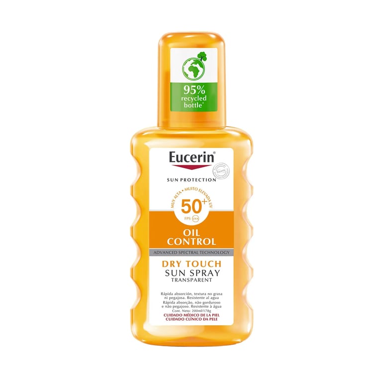 EUCERIN SUN SPRAY TRANSPARENTE SPF50