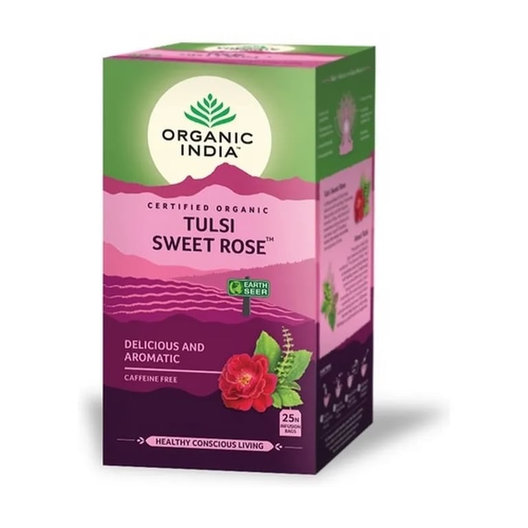 Tulsi Sweet Rose Infusion Éco