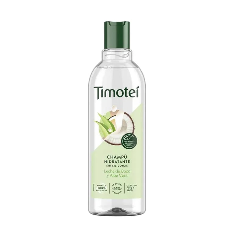 Vochtinbrengende Shampoo Zonder Siliconen Kokosmelk En Aloe Vera