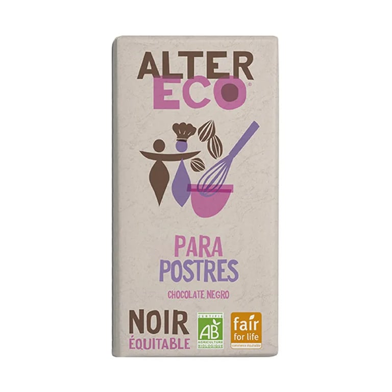 Chocolate Negro Para Postres Bio