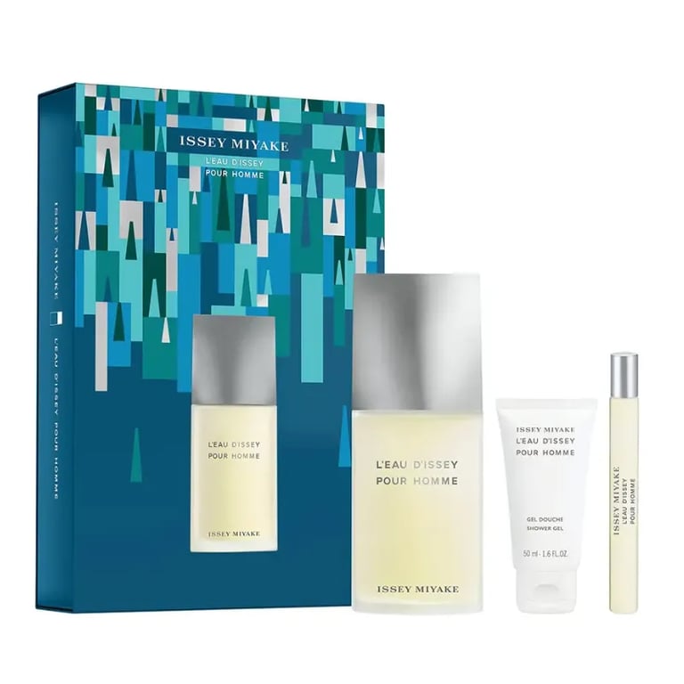 L'Eau D'Issey Pour Homme EDT 125 ml + Gel 50 ml + EDT Mini 10 ml