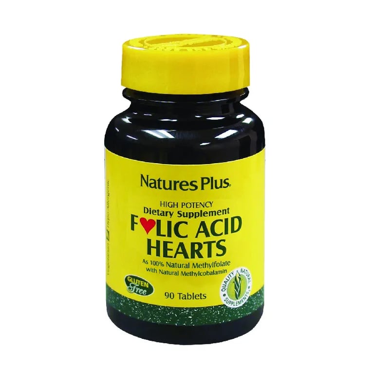 FOLIC ACID HEARTS 90 Comp