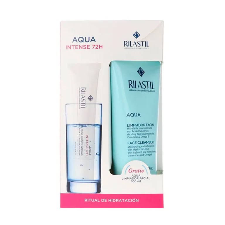 Aqua Intense 72H Set Crema 40 ml + Aqua Detergente 10 ml